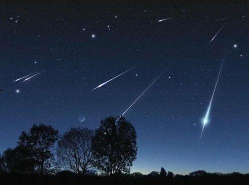 流星坠落之夜,璀璨星辰下的神秘邂逅